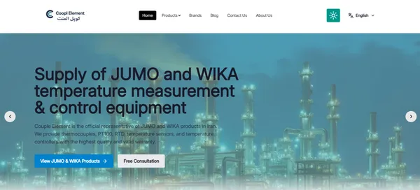 Coopl Element: Bilingual Industrial Website (Astro.js)